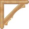 Ekena Millwork Balboa Craftsman Rough Sawn Bracket w/ Offset Brace, Western Red Cedar, 8"W x 46"D x 46"H BKT0806X46X46BOA04RWR - alternate 2